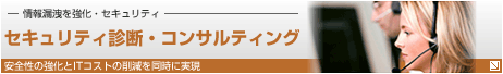 セキュリティ診断・コンサルティング